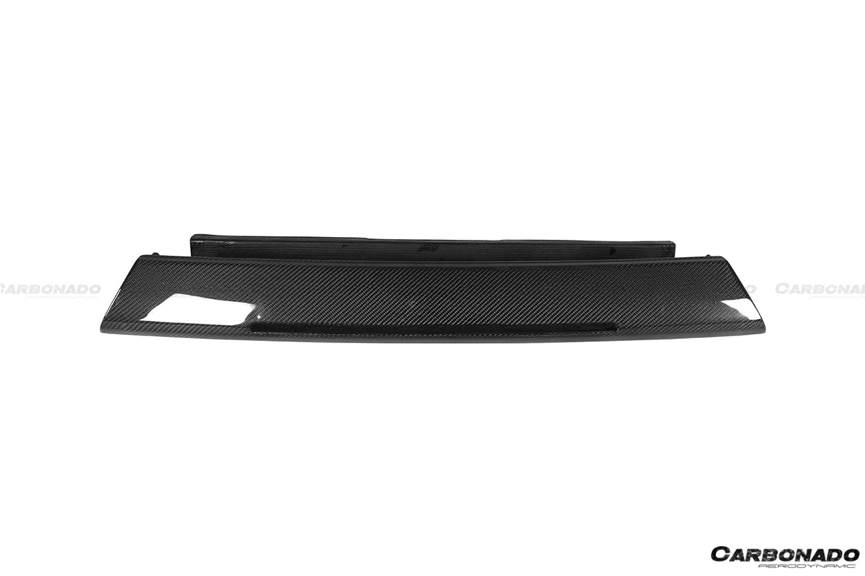 2015 - 2025 Lamborghini Huracan LP610 & LP580 & EVO & Tecnica VRS-II Style Carbon Fiber Trunk Spoiler with Base
